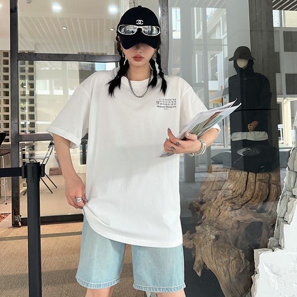 新色☆希少 メゾンマルジェラ Tシャツ 偽物 ホワイト Max57957
